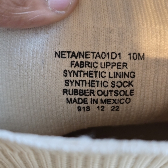 Steven New York by steve Madden Booties Women 10M Neta Cream Knit Ankle - Picture 7 of 15